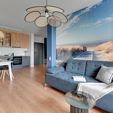 Chlebova - Riverside View Terrace, Free Parking, Gym & Kidsplay By Downtown Apartments Gdansk Exterior foto