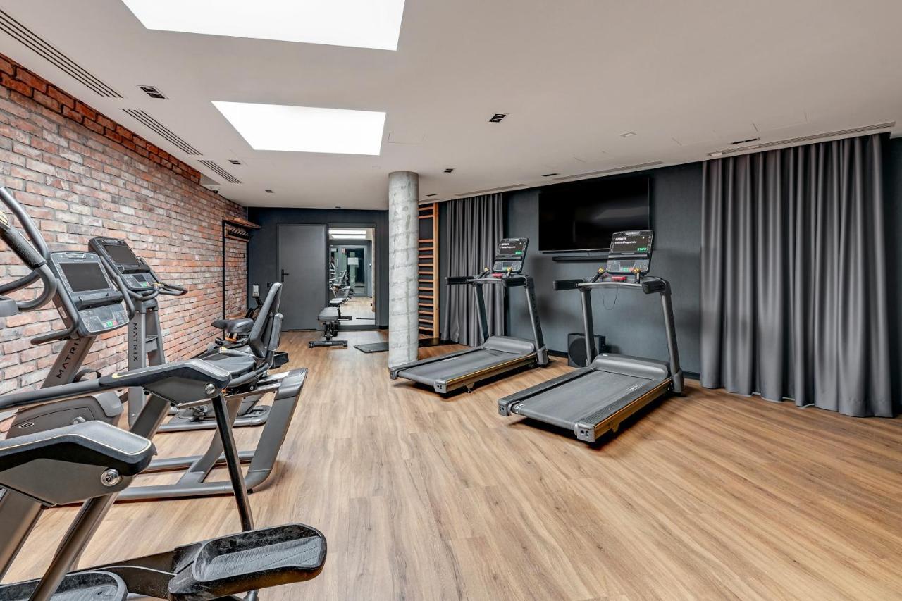 Chlebova - Riverside View Terrace, Free Parking, Gym & Kidsplay By Downtown Apartments Gdansk Exterior foto