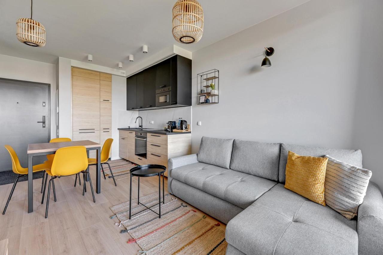 Chlebova - Riverside View Terrace, Free Parking, Gym & Kidsplay By Downtown Apartments Gdansk Exterior foto