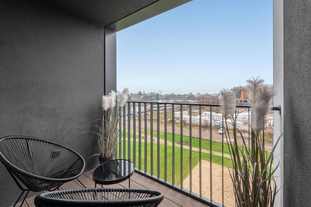 Chlebova - Riverside View Terrace, Free Parking, Gym & Kidsplay By Downtown Apartments Gdansk Exterior foto