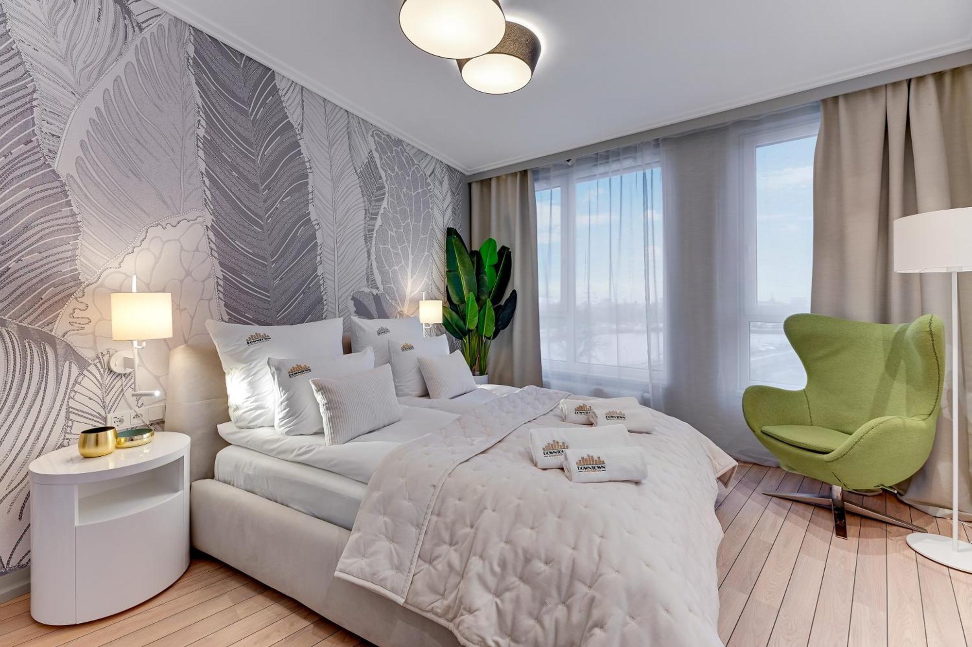 Chlebova - Riverside View Terrace, Free Parking, Gym & Kidsplay By Downtown Apartments Gdansk Exterior foto