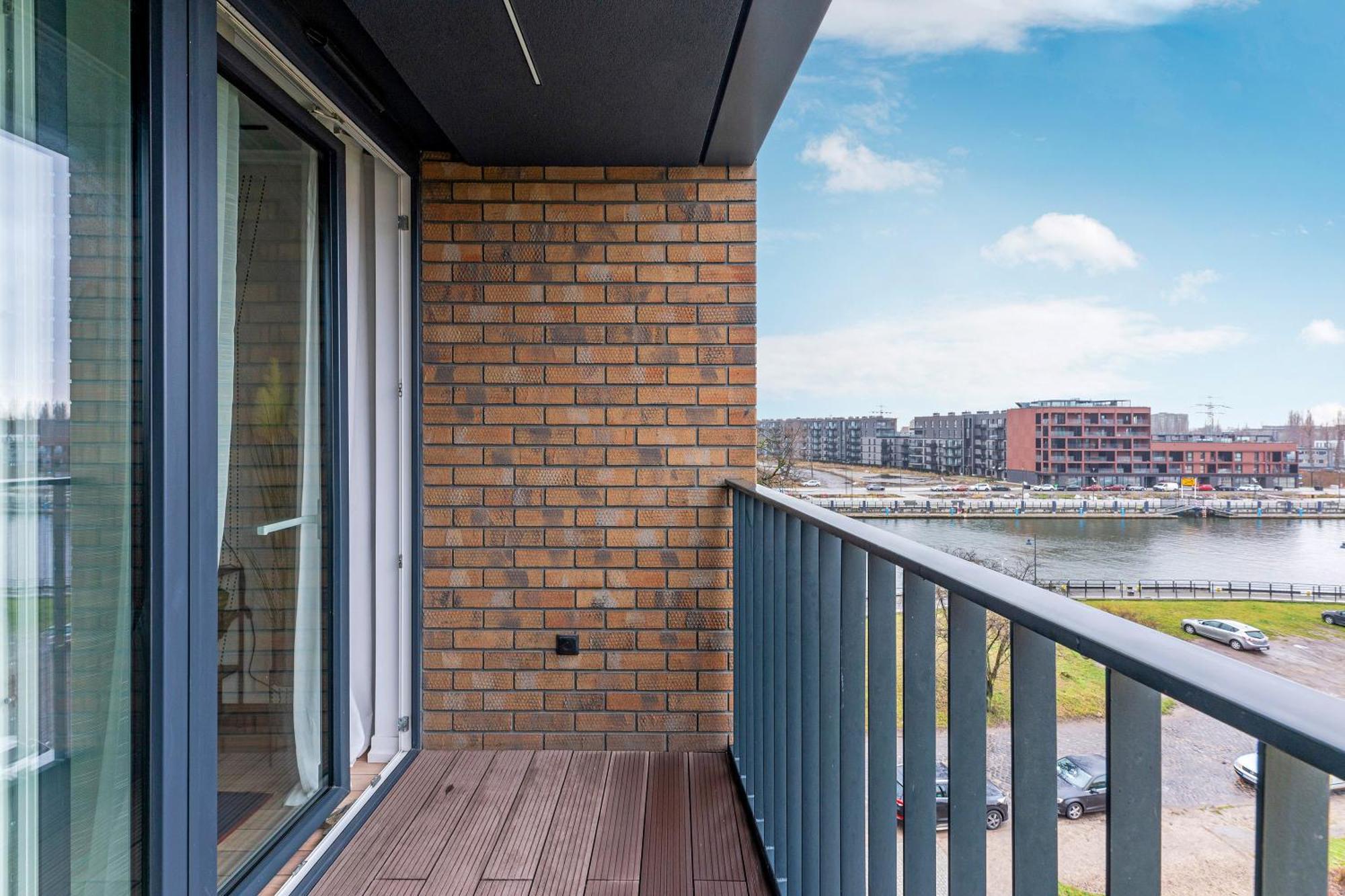 Chlebova - Riverside View Terrace, Free Parking, Gym & Kidsplay By Downtown Apartments Gdansk Habitación foto
