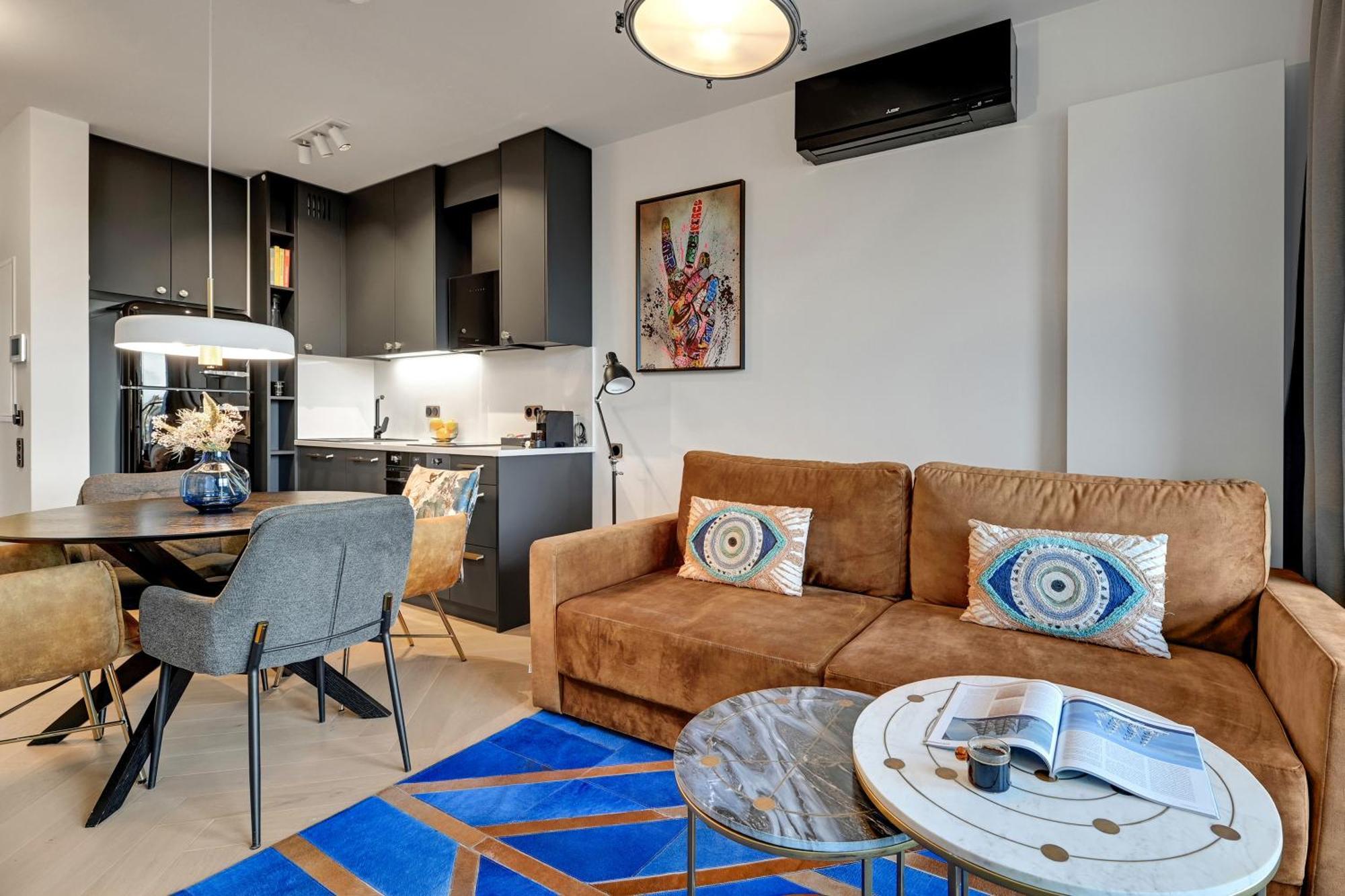 Chlebova - Riverside View Terrace, Free Parking, Gym & Kidsplay By Downtown Apartments Gdansk Exterior foto