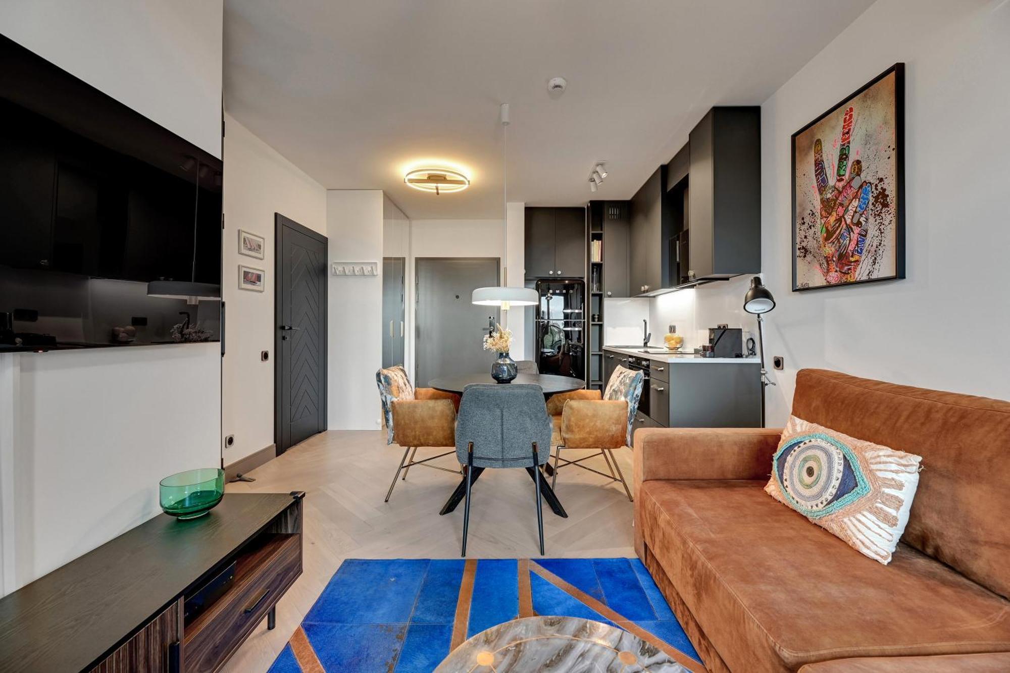 Chlebova - Riverside View Terrace, Free Parking, Gym & Kidsplay By Downtown Apartments Gdansk Habitación foto