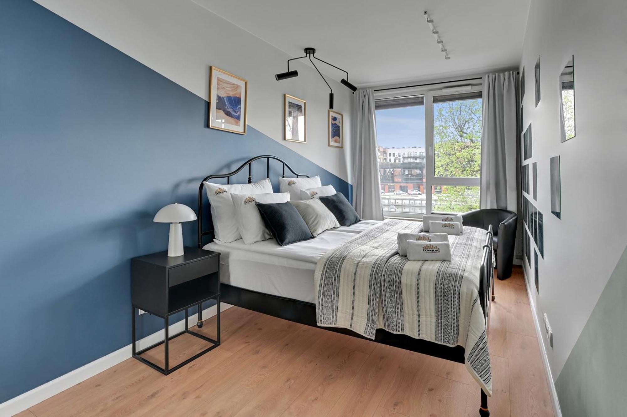 Chlebova - Riverside View Terrace, Free Parking, Gym & Kidsplay By Downtown Apartments Gdansk Exterior foto
