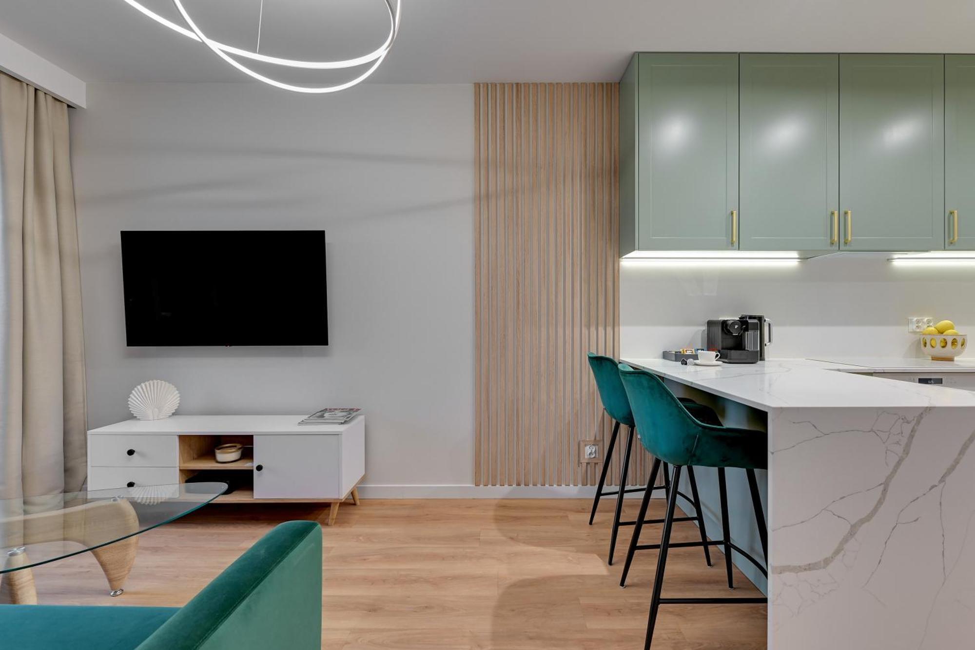 Chlebova - Riverside View Terrace, Free Parking, Gym & Kidsplay By Downtown Apartments Gdansk Exterior foto